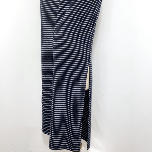 Rag & Bone Dress Maxi “Viola” Navy / White Striped Excellent Sz 2/4 - Picture 4 of 7